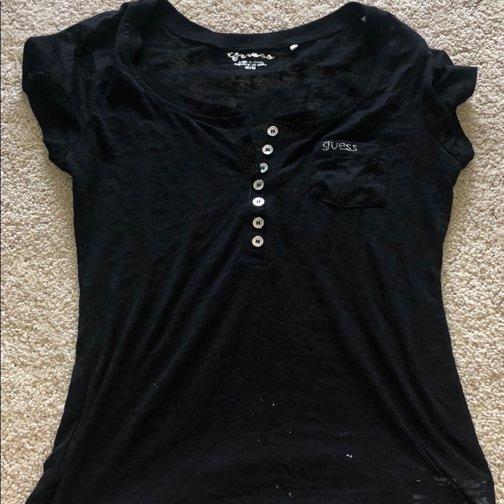 Guess black top
